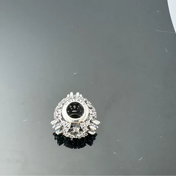 Pandora Disney, Cinderella Heart Wish 925 Ale with CZ blue Charm - Picture 2 of 7